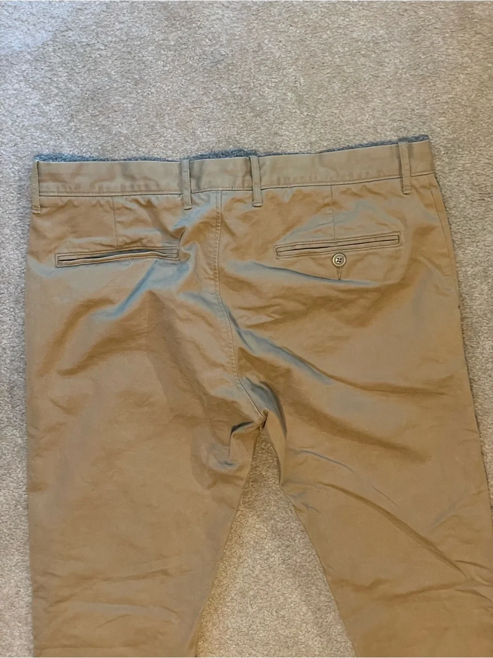 J.Crew 484 Slim-Fit Classic Cotton Chino Pants in Khaki 34/34